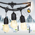 Vintage Edition Outdoor Commercial String Lights with Nostalgic Edison Bulbs